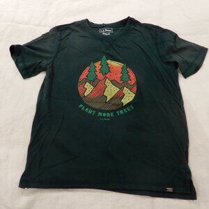 LL Bean New Unisex Organic Cotton Tee Shirt